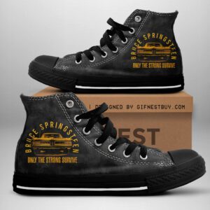 Bruce Springsteen High Top Canvas Shoes  GHT1171