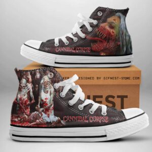 Cannibal Corpse High Top Canvas Shoes  GHT1028