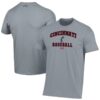 Cincinnati Bearcats Under Armour Baseball Performance T-Shirt - Gray