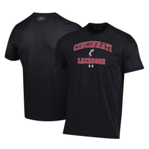 Cincinnati Bearcats Under Armour Lacrosse Arch Over Performance T-Shirt - Black