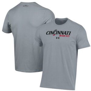 Cincinnati Bearcats Under Armour Primary Performance T-Shirt - Gray