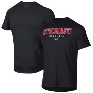 Cincinnati Bearcats Under Armour Tech Performance T-Shirt - Black