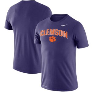 Clemson Tigers Legend Team Performance T-Shirt - Purple