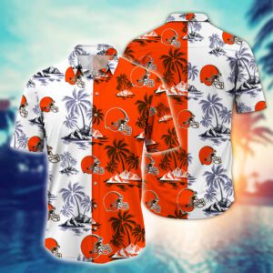 Cleveland Browns NFL Hawaiian Shirt Summer Shirt Perfect Gift HSW1181