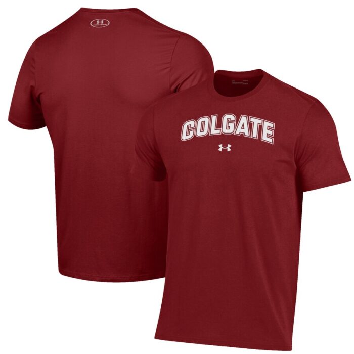 Colgate Raiders Under Armour Primary Performance T-Shirt - Maroon