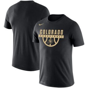 Colorado Buffaloes Basketball Drop Legend Performance T-Shirt - Black