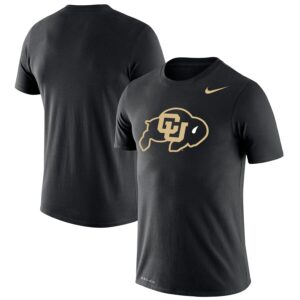 Colorado Buffaloes School Logo Legend Performance T-Shirt - Black