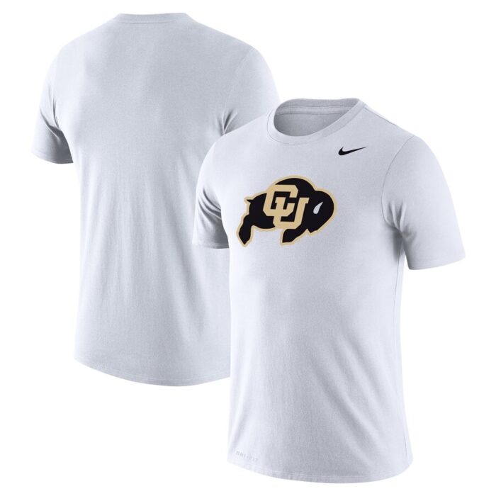 Colorado Buffaloes School Logo Legend Performance T-Shirt - White