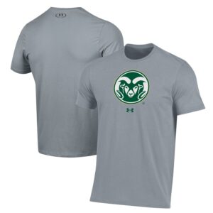 Colorado State Rams Under Armour Performance T-Shirt - Gray