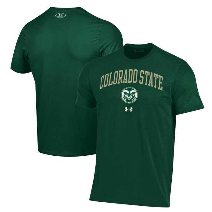 Colorado State Rams Under Armour Performance T-Shirt - Green