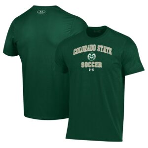 Colorado State Rams Under Armour Soccer Arch Over Performance T-Shirt - Green