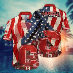 Cornell Big Red NCAA Independence Day Hawaii Shirt Summer Shirt HSW1017