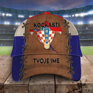 Croatia National Football Team Classic Cap Summer Hat For Euro 2024