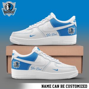 Dallas Mavericks NBA Personalized AF1 Sneakers Limited 2024 Collection