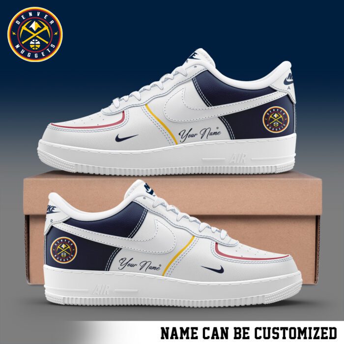 Denver Nuggets NBA Personalized AF1 Sneakers Limited 2024 Collection