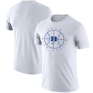 Duke Blue Devils Basketball Icon Legend Performance T-Shirt - White