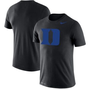 Duke Blue Devils Legend Primary Logo Performance T-Shirt - Black
