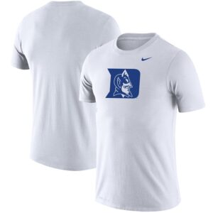Duke Blue Devils School Logo Legend Performance T-Shirt - White