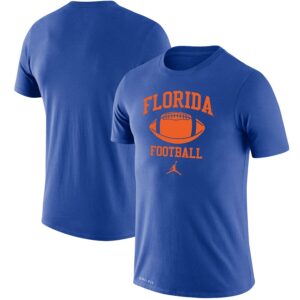 Florida Gators Jordan Brand Legend Retro Football Performance T-Shirt - Royal