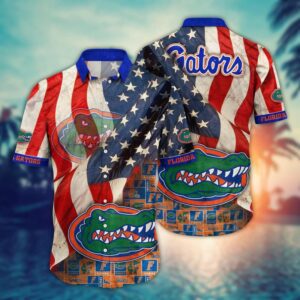 Florida Gators NCAA Independence Day Hawaii Shirt Summer Shirt HSW1016