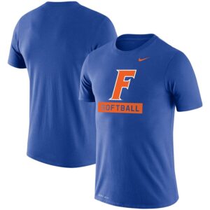Florida Gators Softball Drop Legend Slim Fit Performance T-Shirt - Royal