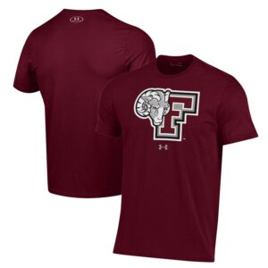 Fordham Rams Under Armour Logo Performance T-Shirt - Maroon