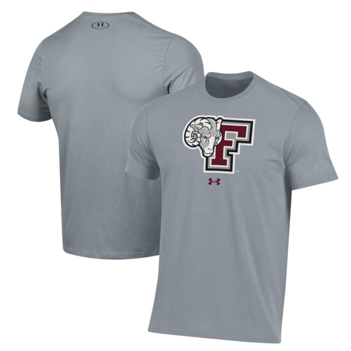 Fordham Rams Under Armour Performance T-Shirt - Gray