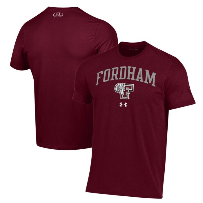 Fordham Rams Under Armour Performance T-Shirt - Maroon