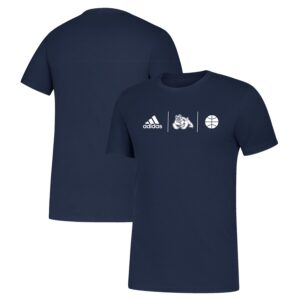 Fresno State Bulldogs adidas Team Amplifier Performance T-Shirt - Navy