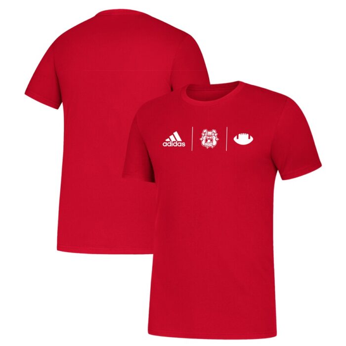 Fresno State Bulldogs adidas Team Amplifier Performance T-Shirt - Red