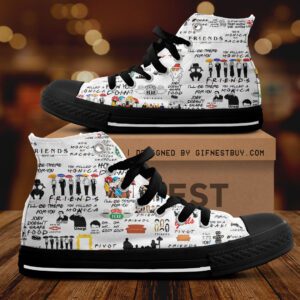 Friends High Top Canvas Shoes GHT1083