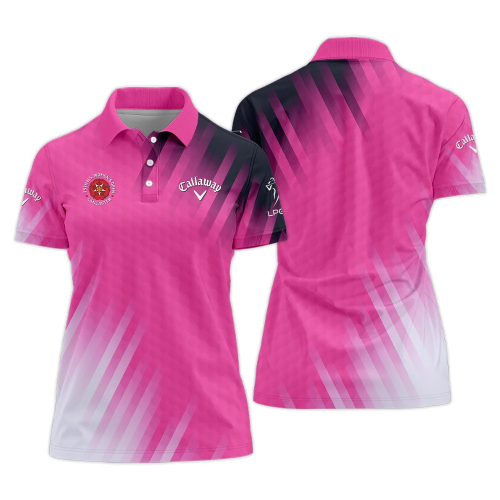 Golf 79th U.S. Women's Open Lancaster Callaway Polo Shirt Pink Color Polo Shirt