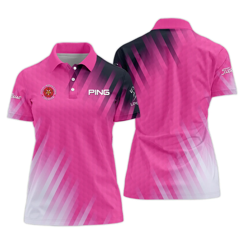 Golf 79th U.S. Women's Open Lancaster Ping Polo Shirt Pink Color Polo Shirt