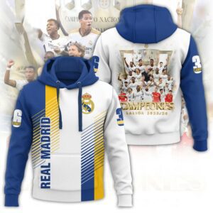 Hala Real Madrid 36 Campeones Final Champion Trophy 2024 Unisex 3D Hoodie For Fans HRM1006