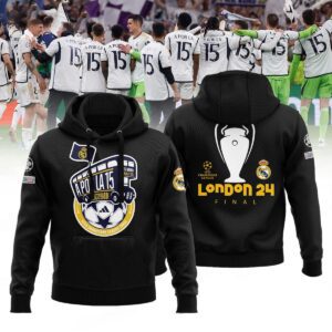 Hala Real Madrid 36 Campeones Final Champion Trophy 2024 Unisex 3D Hoodie For Fans HRM1010