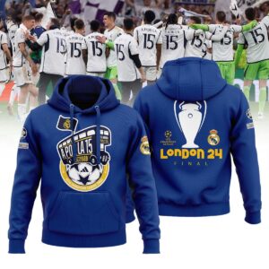 Hala Real Madrid 36 Campeones Final Champion Trophy 2024 Unisex 3D Hoodie For Fans HRM1011