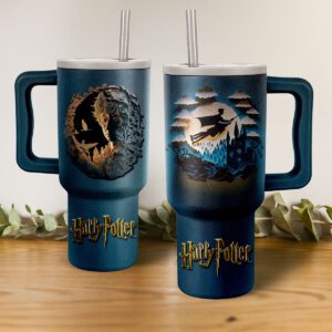 Harry Potter Movies Custom Stanley Quencher 40oz Stainless Steel Tumbler MST4459