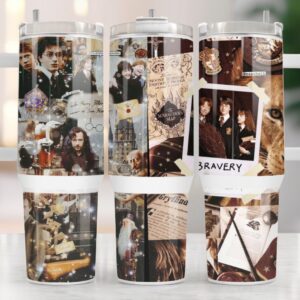 Harry Potter Movies Custom Stanley Quencher 40oz Stainless Steel Tumbler MST8991