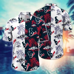 Houston Texans NFL Hawaiian Shirt Summer Shirt Perfect Gift HSW1185