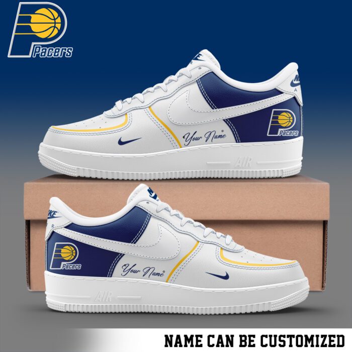 Indiana Pacers NBA Personalized AF1 Sneakers Limited 2024 Collection
