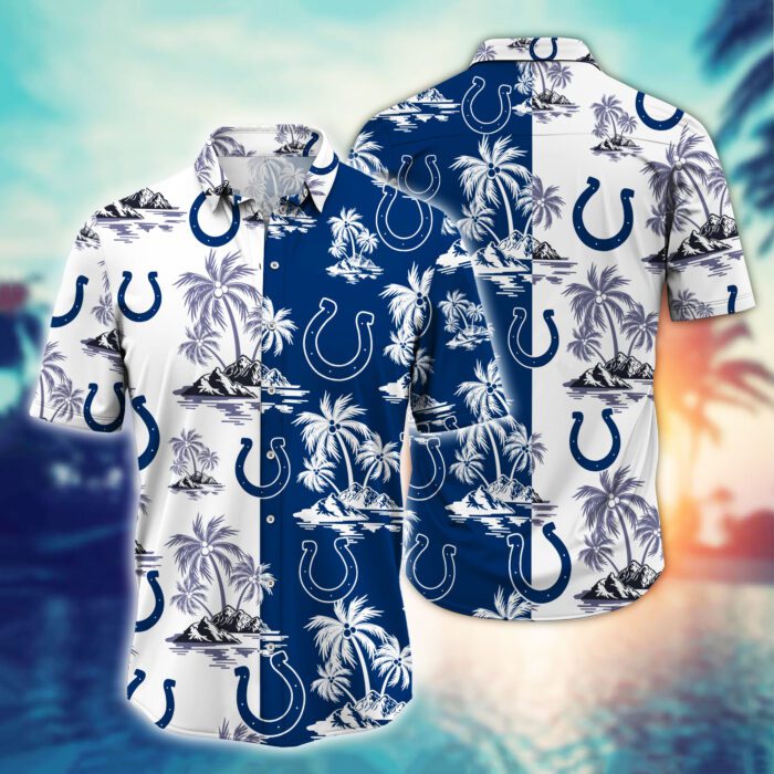 Indianapolis Colts NFL Hawaiian Shirt Summer Shirt Perfect Gift HSW1186