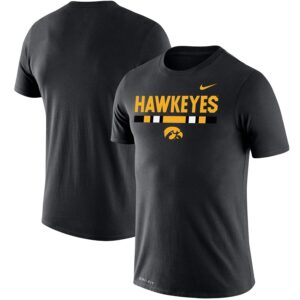 Iowa Hawkeyes Team DNA Legend Performance T-Shirt - Black