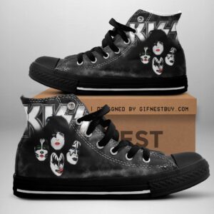 Kiss Band High Top Canvas Shoes  GHT1089