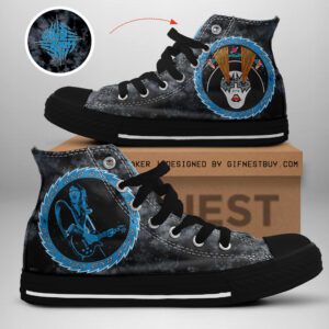Kiss Band High Top Canvas Shoes  GHT1096