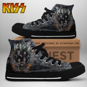Kiss Band High Top Canvas Shoes  GHT1098