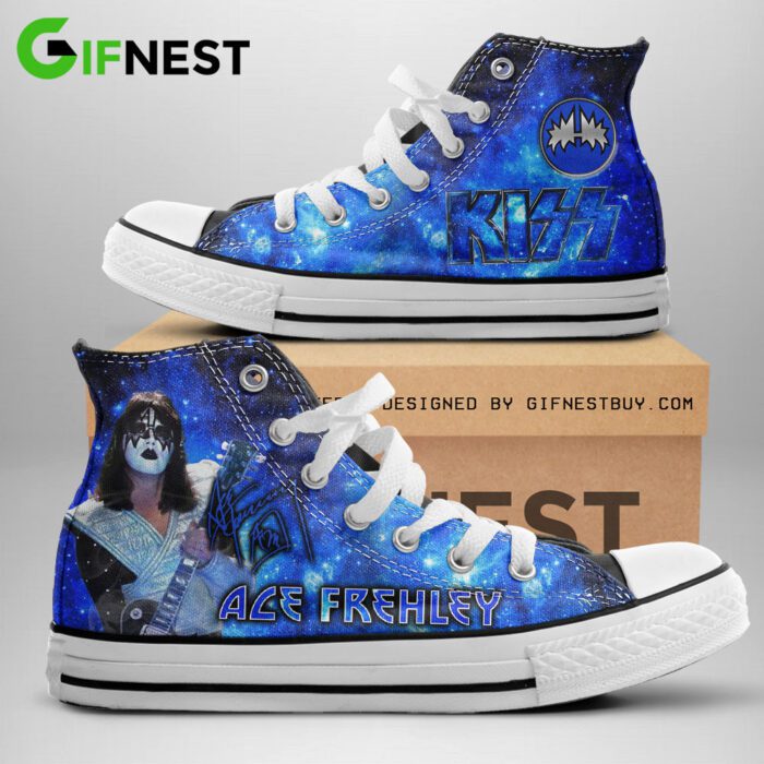 Kiss Band High Top Canvas Shoes  GHT1116