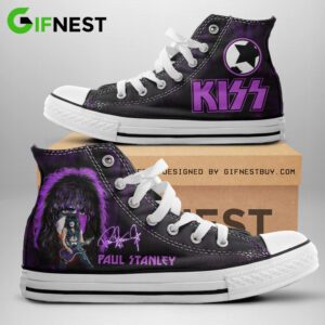 Kiss Band High Top Canvas Shoes  GHT1124