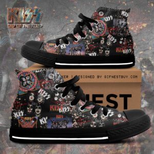 Kiss Band High Top Canvas Shoes  GHT1156