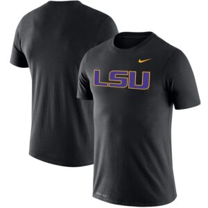 LSU Tigers Legend Primary Logo Performance T-Shirt - Black