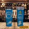 Los Angeles Chargers NFL Football Personalized Stanley IceFlow Flip Straw Tumbler 30Oz